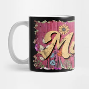 Classic Muse Personalized Flowers Proud Name Mug